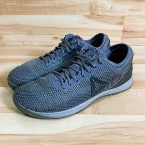Reebok Nano 8.0 Gray Crossfit Shoe - Men's Size 10